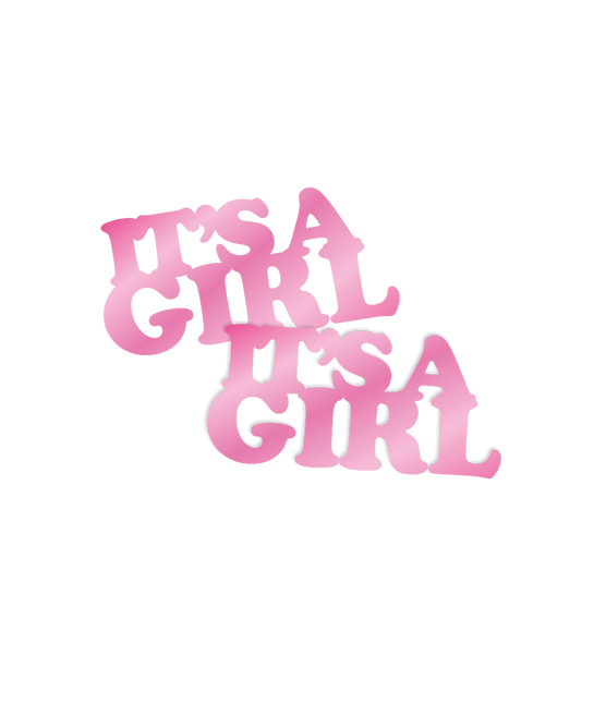 Geboorte Tafelconfetti Roze 14gr van Paper Dreams koop je bij Partywinkel