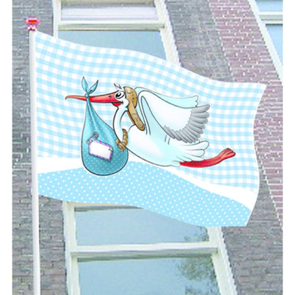 Geboortevlag Jongen 90cm van Folat koop je bij Partywinkel