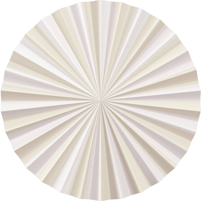 Gekleurde Papieren Waaiers Pastel 35cm 3st van Folat koop je bij Partywinkel