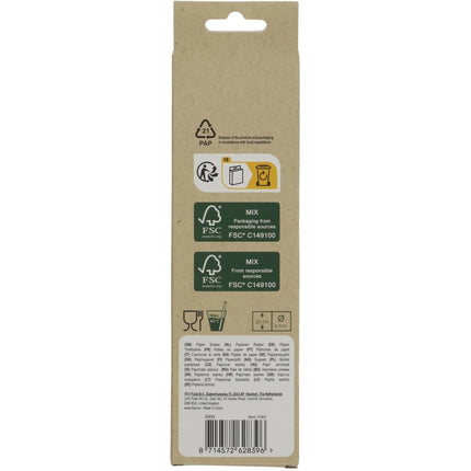 Gekleurde Rietjes 20cm 20st van Folat koop je bij Partywinkel