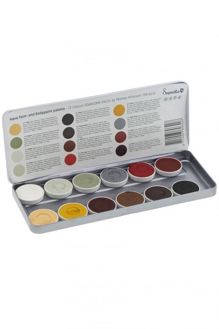 Gekleurde Schmink Fearsome 12st van Superstar koop je bij Partywinkel