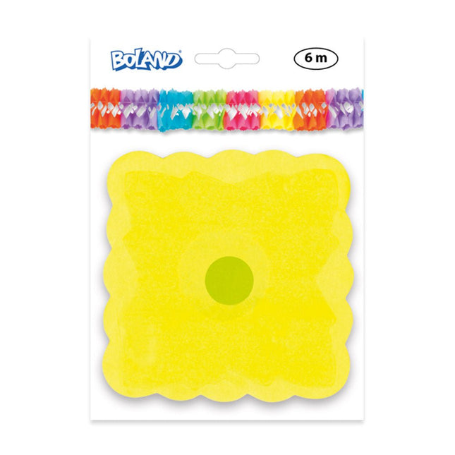 Gekleurde Slinger Accordion 6m van Boland koop je bij Partywinkel