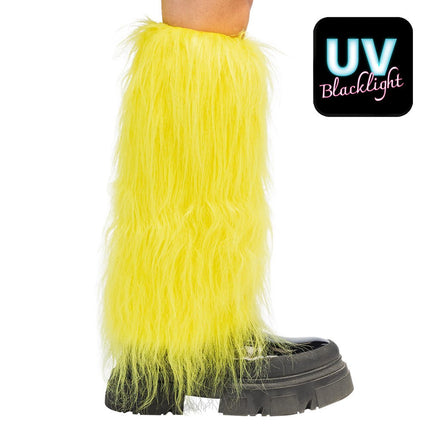 Gele Beenwarmers Pluche Uv van Boland koop je bij Partywinkel