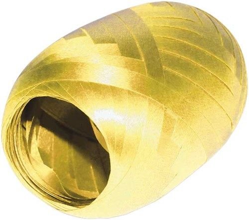 Gele Lint 5Mm 20m van Haza Witbaard koop je bij Partywinkel