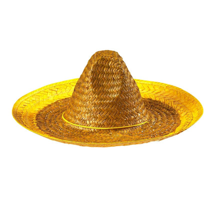 Gele Sombrero 48cm van Widmann koop je bij Partywinkel
