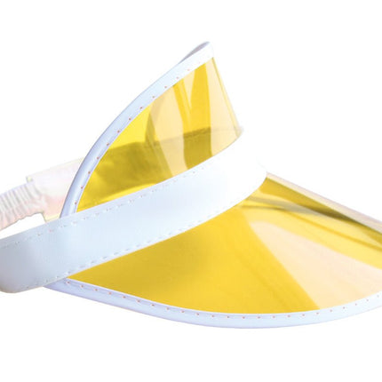 Gele Zonneklep van Wilbers & Wilbers koop je bij Partywinkel