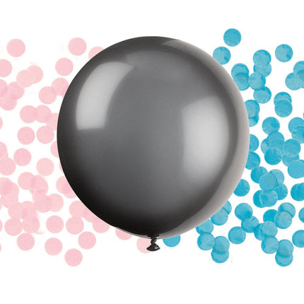 Gender Reveal Ballon 60cm van Unique koop je bij Partywinkel