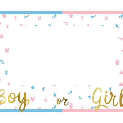 Gender Reveal Foto Frame van Fiestas Guirca koop je bij Partywinkel