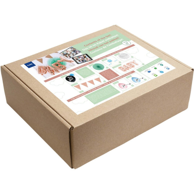 Gender Reveal Jongen Feestpakket van Folat koop je bij Partywinkel