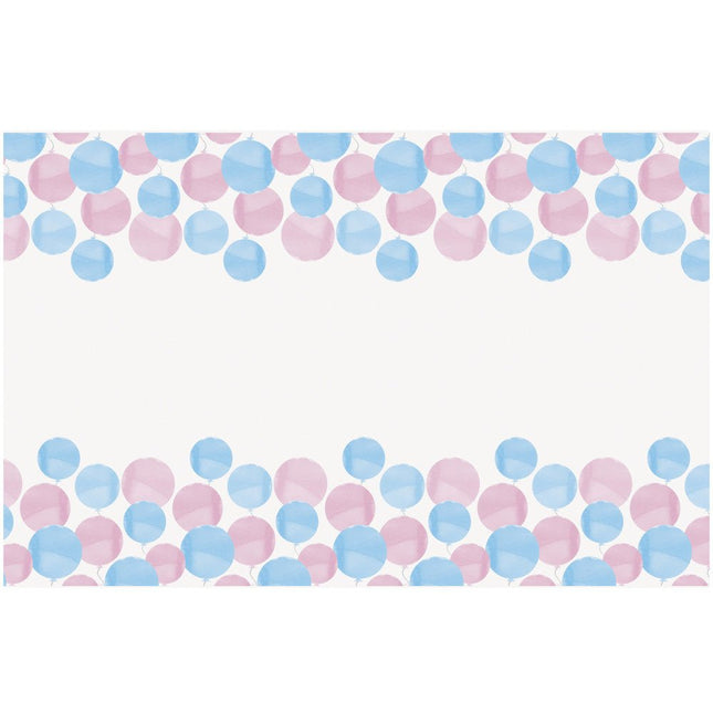 Gender Reveal Tafelkleed 2,13m van Unique koop je bij Partywinkel