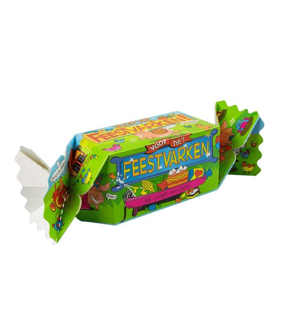 Geschenkdoosje Feestvarken 26cm van Paper Dreams koop je bij Partywinkel