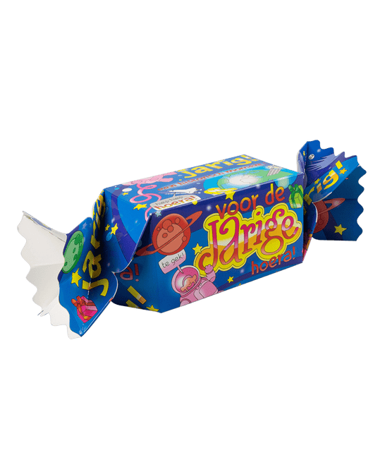 Geschenkdoosje Jarige 26cm van Paper Dreams koop je bij Partywinkel