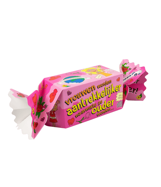 Geschenkdoosje Vrouwen 26cm van Paper Dreams koop je bij Partywinkel