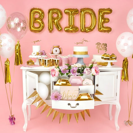 Geschenkdoosjes Goud 6cm 10st van Partydeco koop je bij Partywinkel