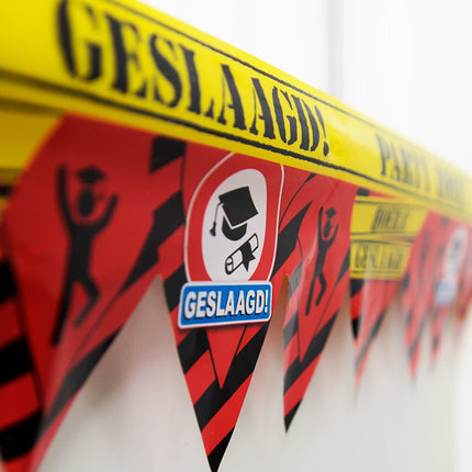 Geslaagd Afzetlint 12m van Paper Dreams koop je bij Partywinkel