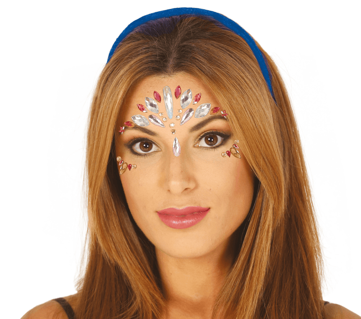 Gezichts Diamantjes Gekleurd van Fiestas Guirca koop je bij Partywinkel