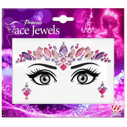 Gezichtsdecoratie Prinses van Widmann koop je bij Partywinkel