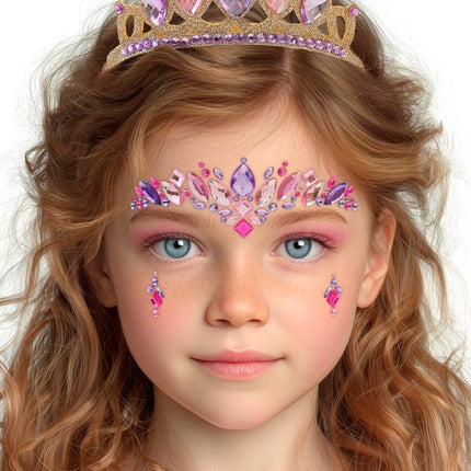 Gezichtsdecoratie Prinses van Widmann koop je bij Partywinkel