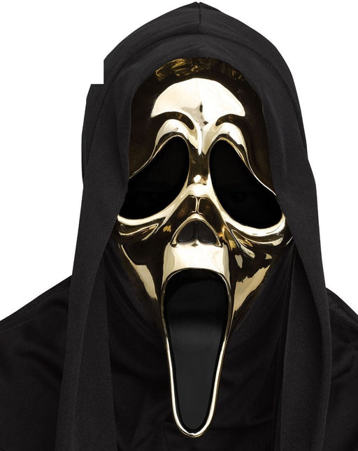 Ghostface Masker Goud van Ghostface koop je bij Partywinkel