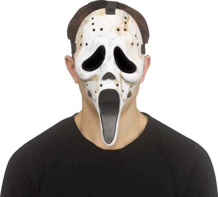 Ghostface Masker Versleten van Ghostface koop je bij Partywinkel