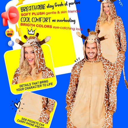 Giraf Pluche Kostuum van Widmann koop je bij Partywinkel