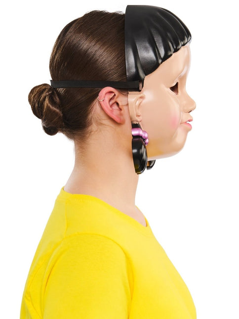 Girl Doll Masker – Squid Game van Rubies koop je bij Partywinkel