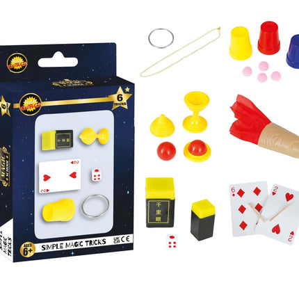 Goocheldoos 6 delig van Fiestas Guirca koop je bij Partywinkel