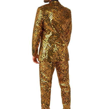 Goud Sterren Pak Heren OppoSuits van OppoSuits koop je bij Partywinkel