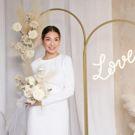 Gouden Backdrop Frame 1,18m van Partydeco koop je bij Partywinkel