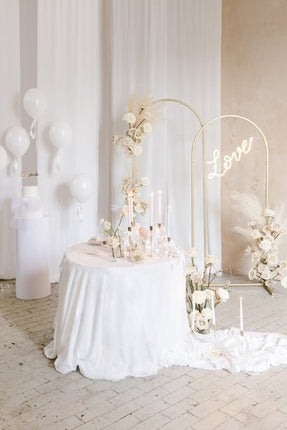 Gouden Backdrop Frame 1,18m van Partydeco koop je bij Partywinkel