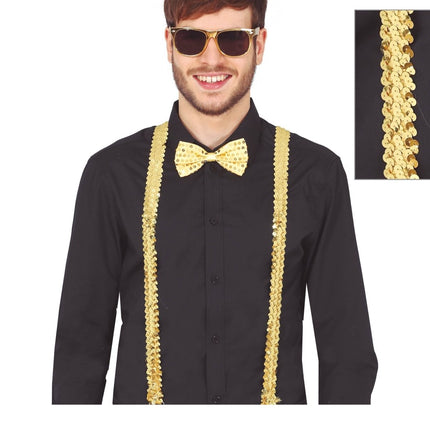 Gouden Bretels Glitter van Fiestas Guirca koop je bij Partywinkel