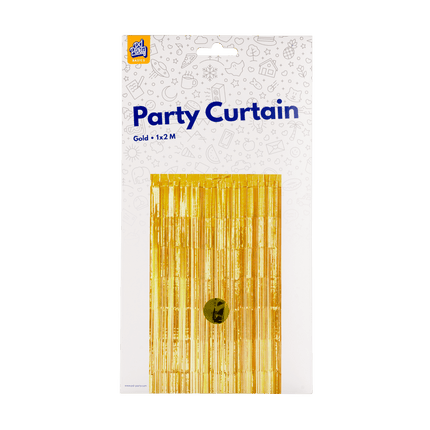 Gouden Deurgordijn 2m van Paper Dreams koop je bij Partywinkel