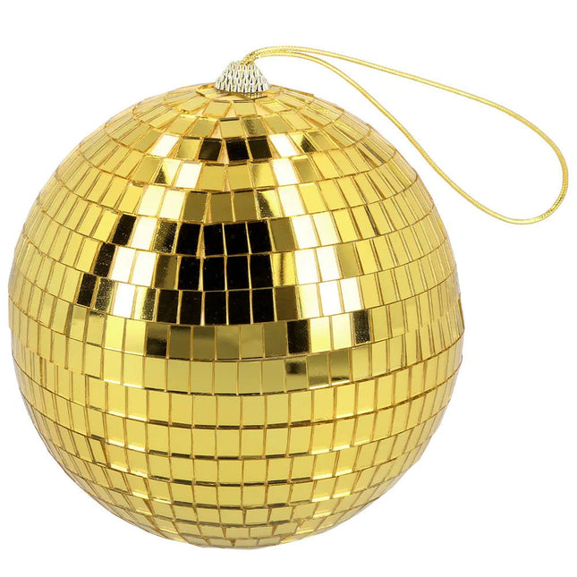 Gouden Discobal 15cm van Boland koop je bij Partywinkel