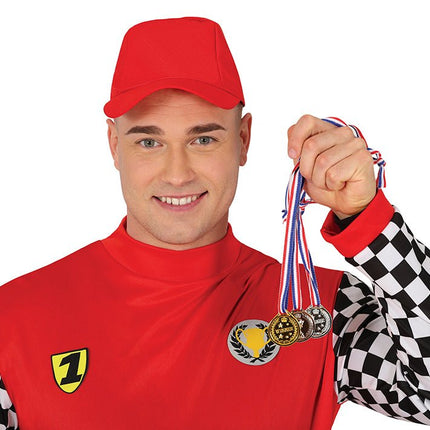 Gouden Medaille 4cm van Fiestas Guirca koop je bij Partywinkel