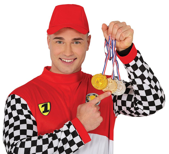 Gouden Medaille 7cm van Fiestas Guirca koop je bij Partywinkel