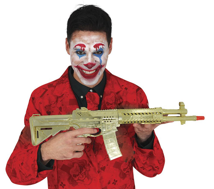 Gouden Nep Pistool 58cm van Fiestas Guirca koop je bij Partywinkel