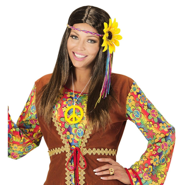 Gouden Ring Peace van Widmann koop je bij Partywinkel