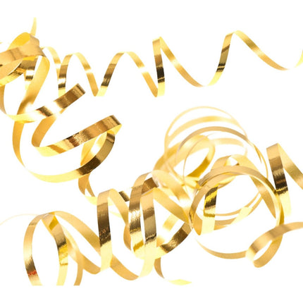 Gouden Serpentine Metallic 3st van Folat koop je bij Partywinkel