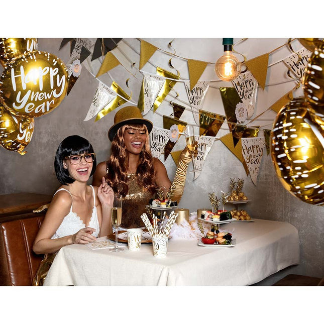 Gouden Slinger Metallic 10m van Boland koop je bij Partywinkel