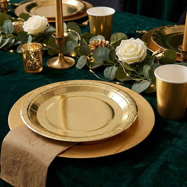 Gouden Tafelset 3 delig van Boland koop je bij Partywinkel