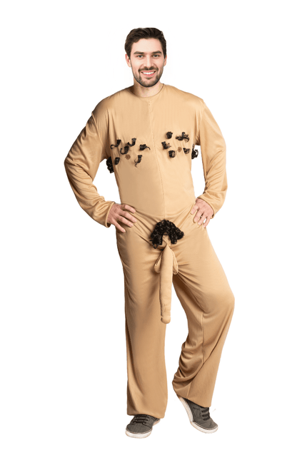 Grappig Kostuum Heren Naakte van Partychimp koop je bij Partywinkel