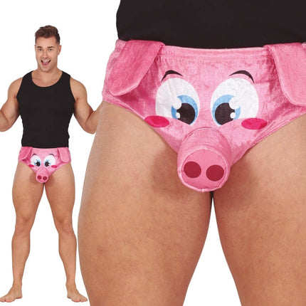 Grappige Onderbroek Varken van Fiestas Guirca koop je bij Partywinkel