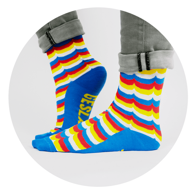 Grappige Sokken Geslaagd! 1 paar van Paper Dreams koop je bij Partywinkel