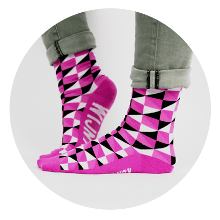 Grappige Sokken Wijntje 1 paar van Paper Dreams koop je bij Partywinkel