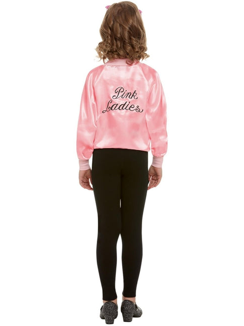 Grease Jas Roze Meisje Pink Ladies van Smiffys koop je bij Partywinkel
