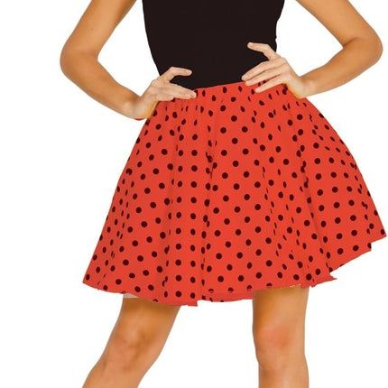 Grease Kostuum Dames Rood van Fiestas Guirca koop je bij Partywinkel