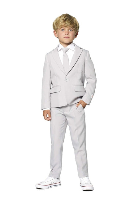 Grijs Pak Jongen OppoSuits van OppoSuits koop je bij Partywinkel