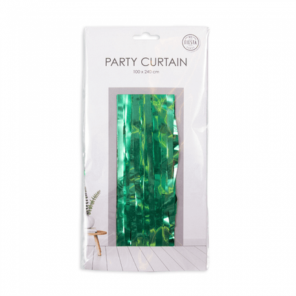 Groen Deurgordijn Folie 2,4m van WeFiesta koop je bij Partywinkel