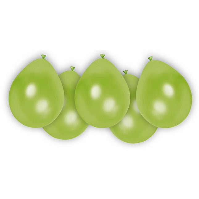 Groene Ballonnen Metallic Leeg 8st van Procos koop je bij Partywinkel