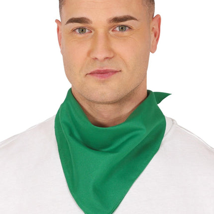 Groene Bandana 54cm van Fiestas Guirca koop je bij Partywinkel